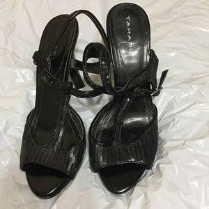 Women’s Tahiri Black high heel shoes
